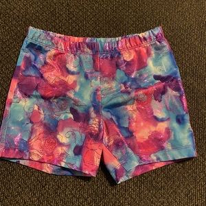 Danskin now Girls Gymnastic Dance Bike Shorts M (7-8)